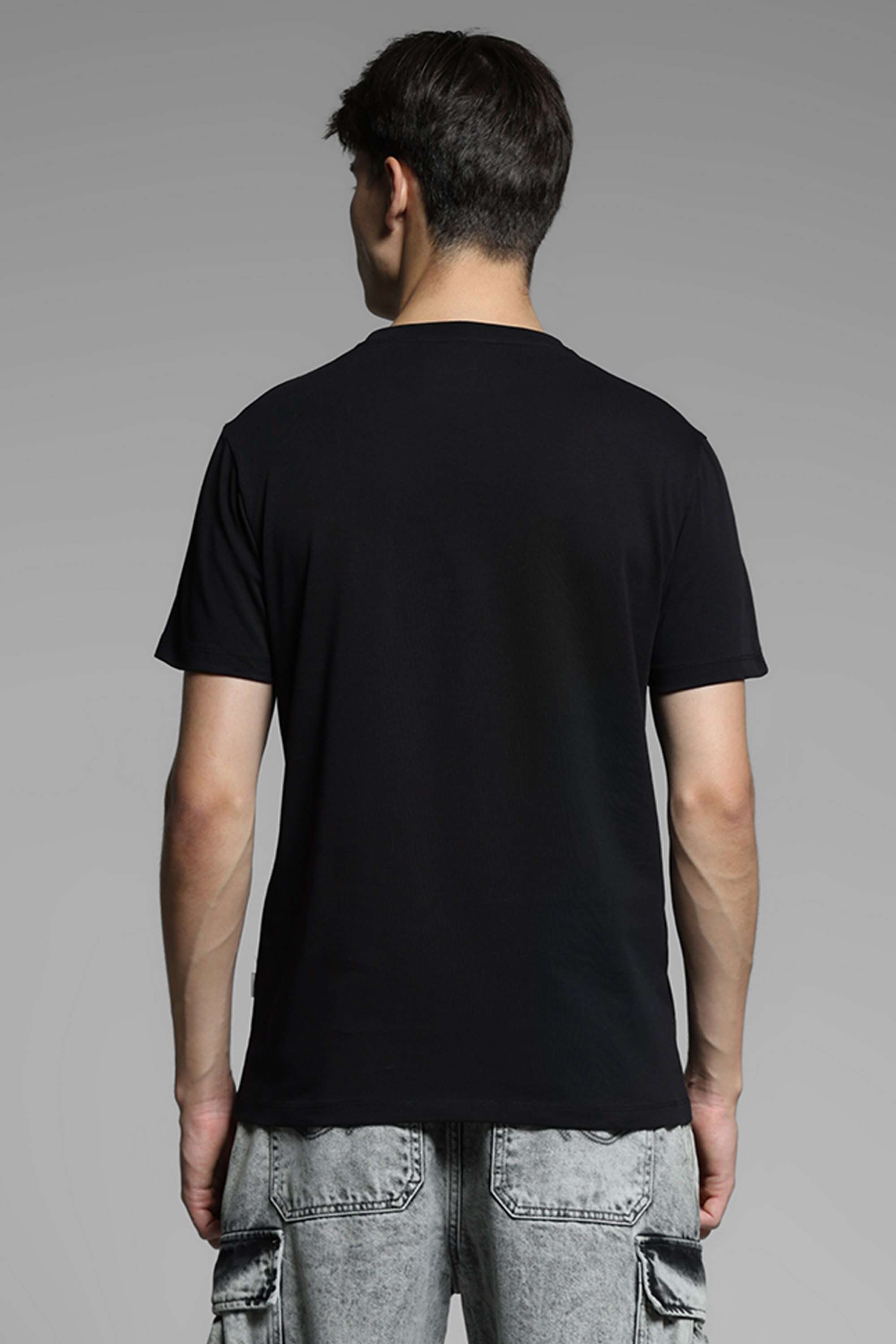 Solid-Cotton-Men-s-T-Shirt