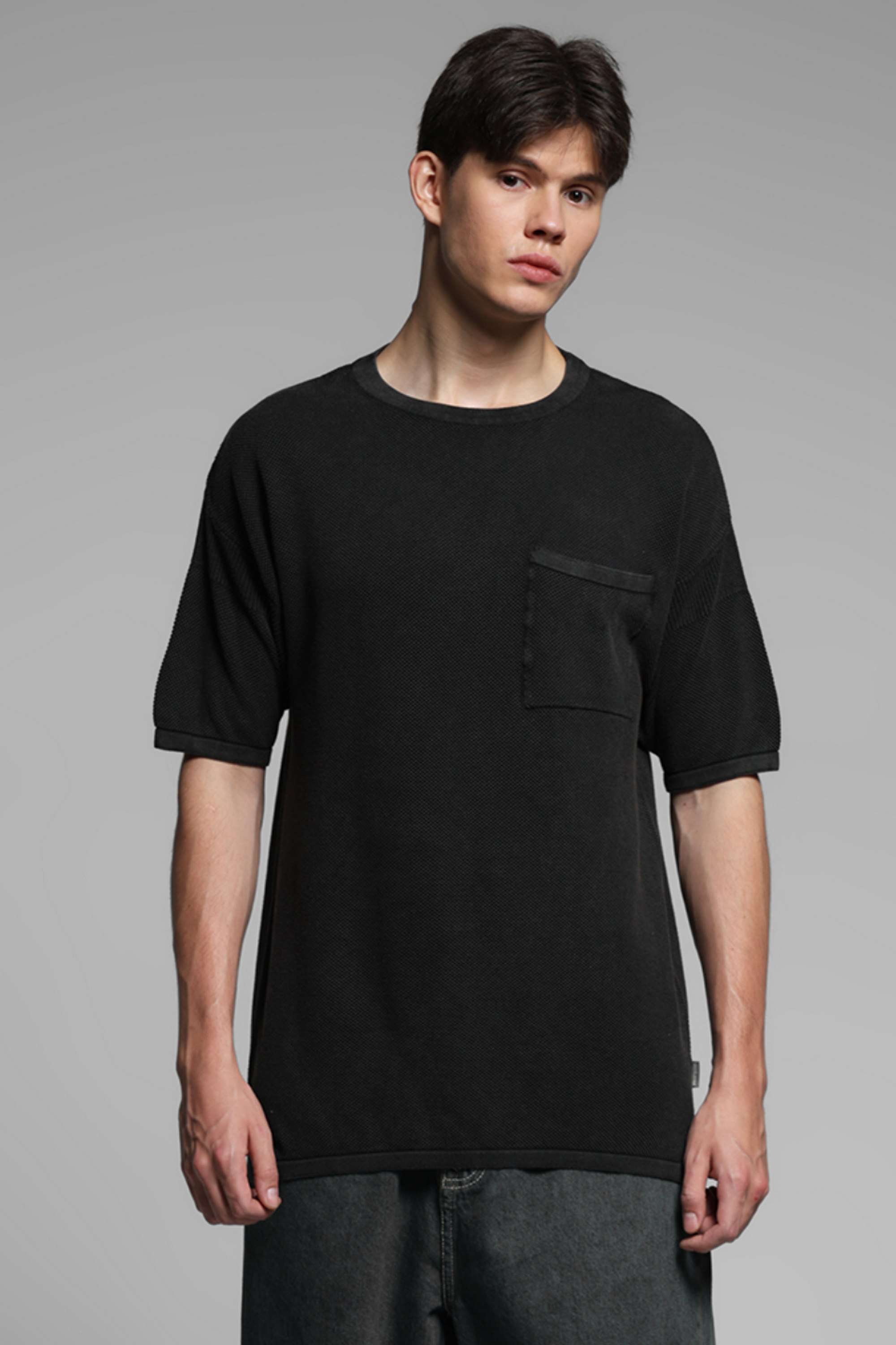 Solid-Cotton-Men-s-T-Shirt