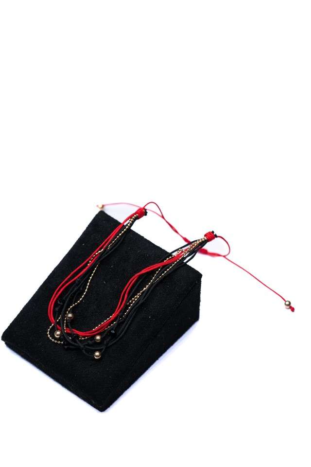 Mult-Colour-Single-Single-Anklet