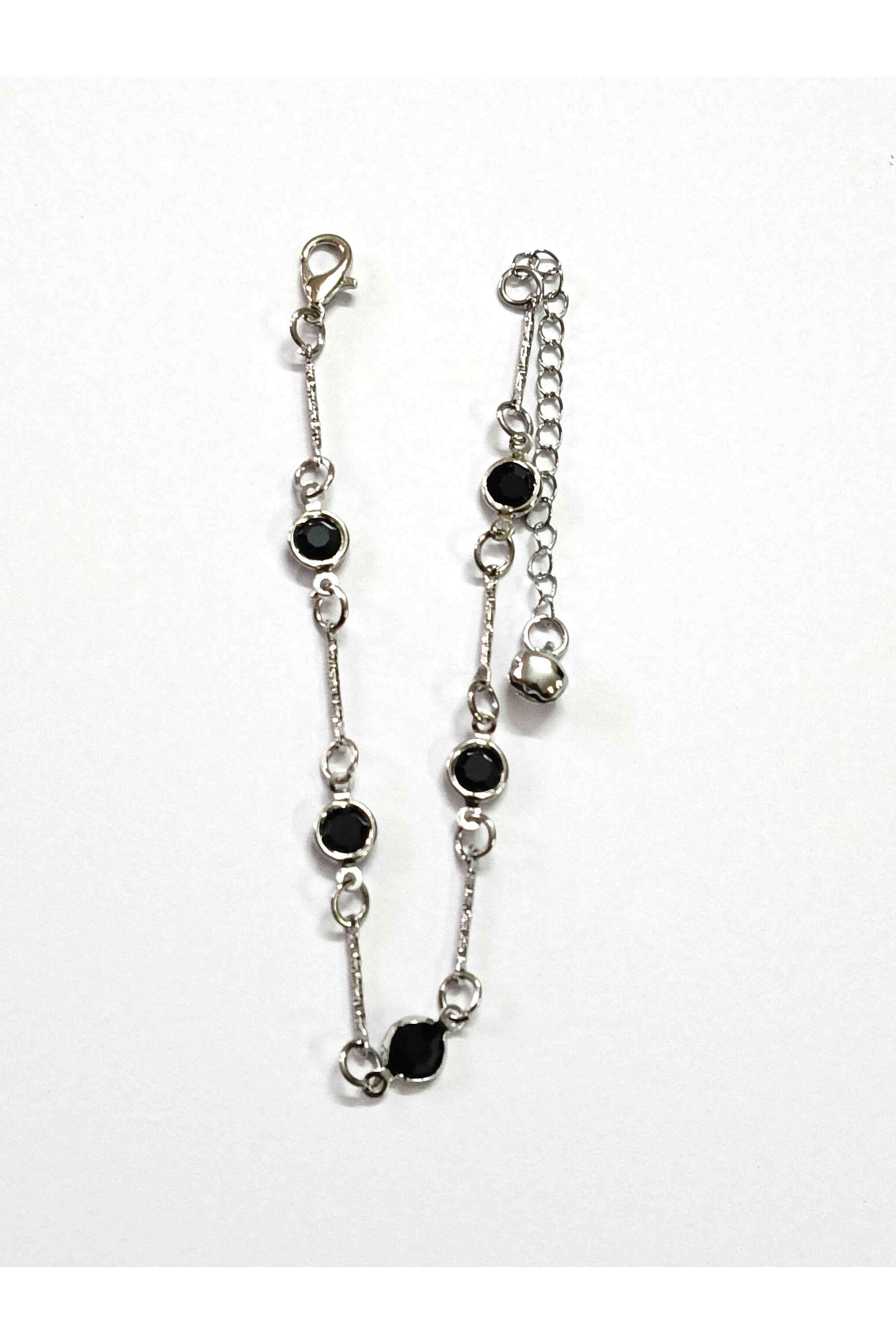 Pearl-Metal-Casual-Wear-Women-Anklets