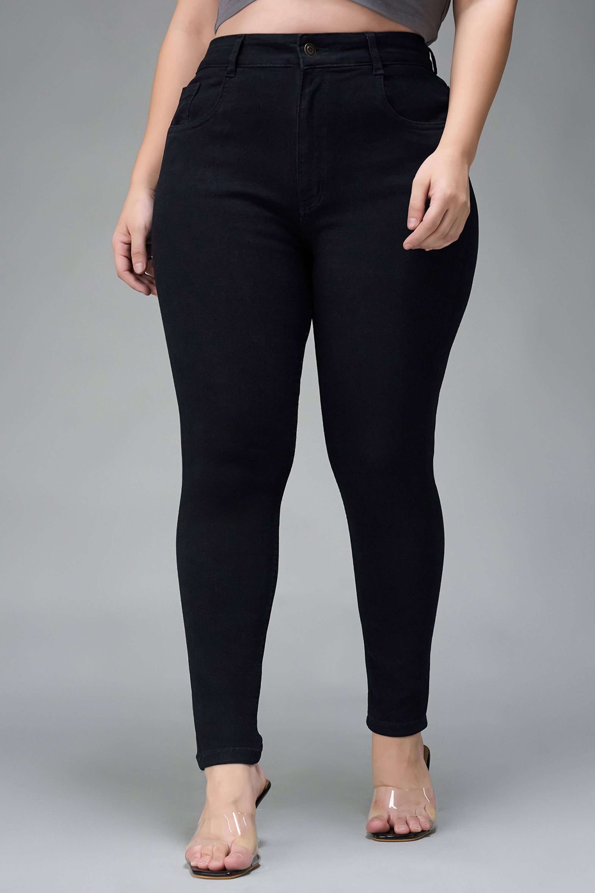 miss chase High Rise Heavy Wash Denim Skinny Fit Women Jeans-picture-39