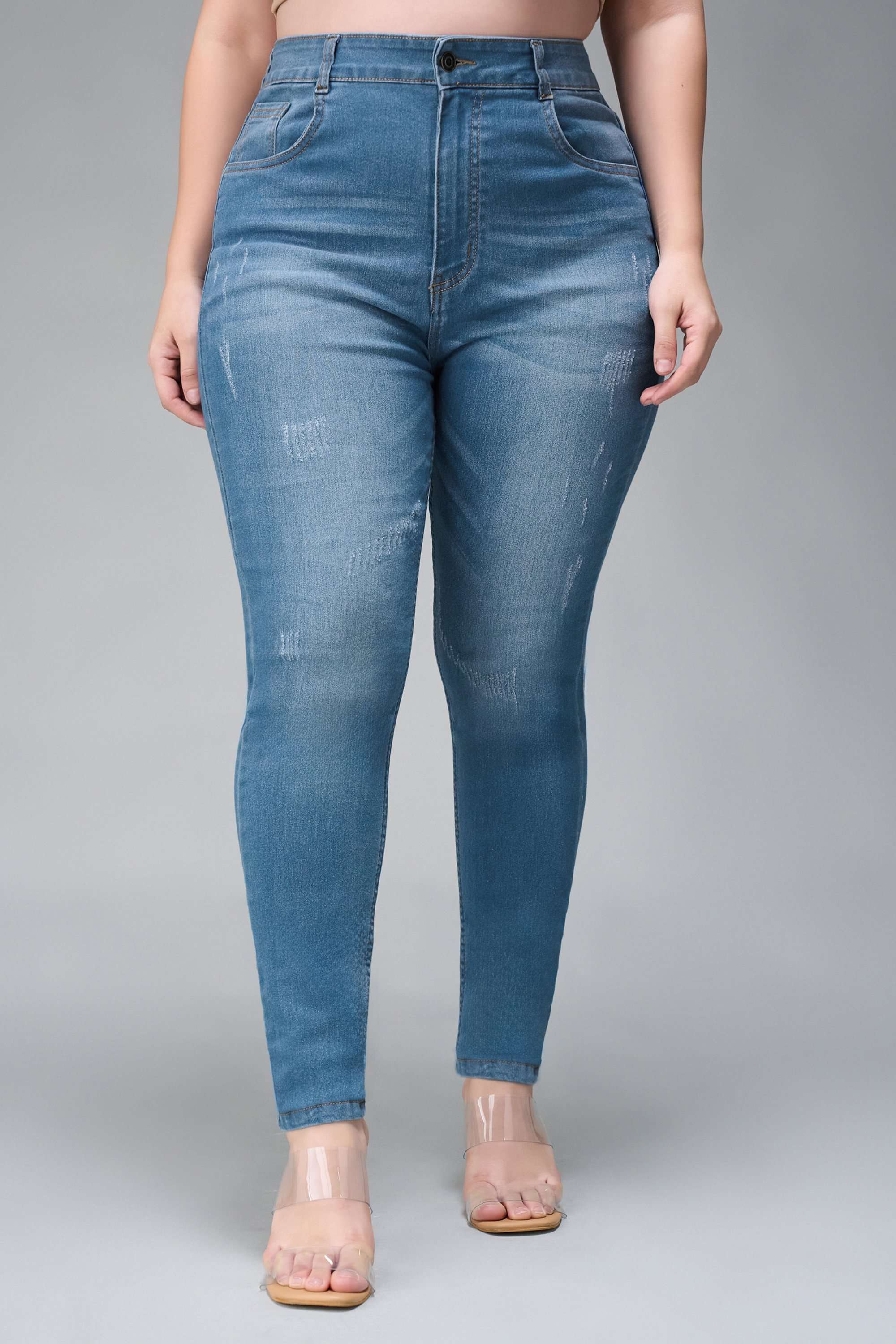 miss chase High Rise Denim Skinny Fit Women Jeans-picture-38