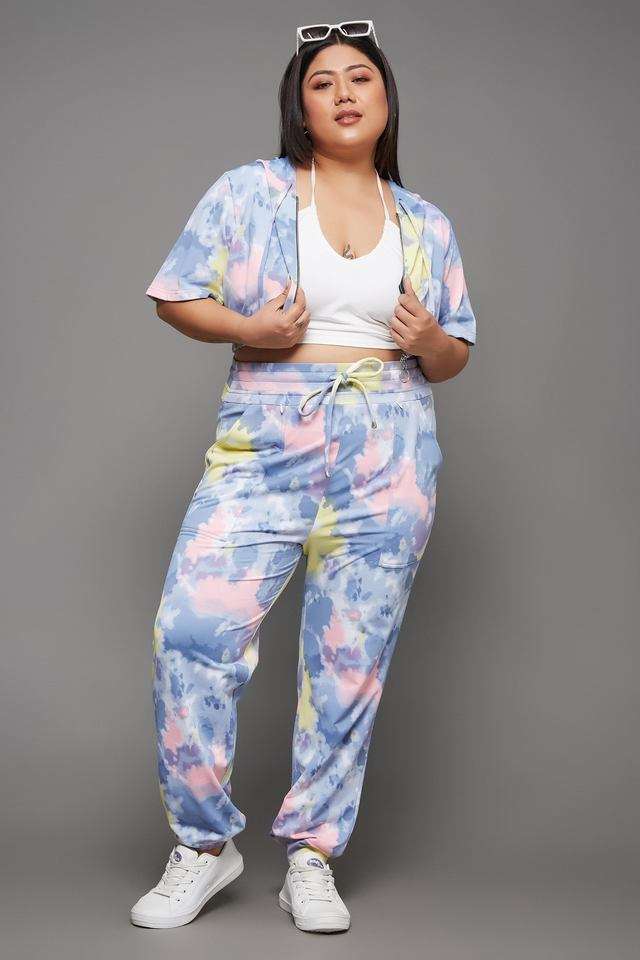 miss chase Tie & Dye Full Length Polyester Women's Co-Ord Set-picture-41