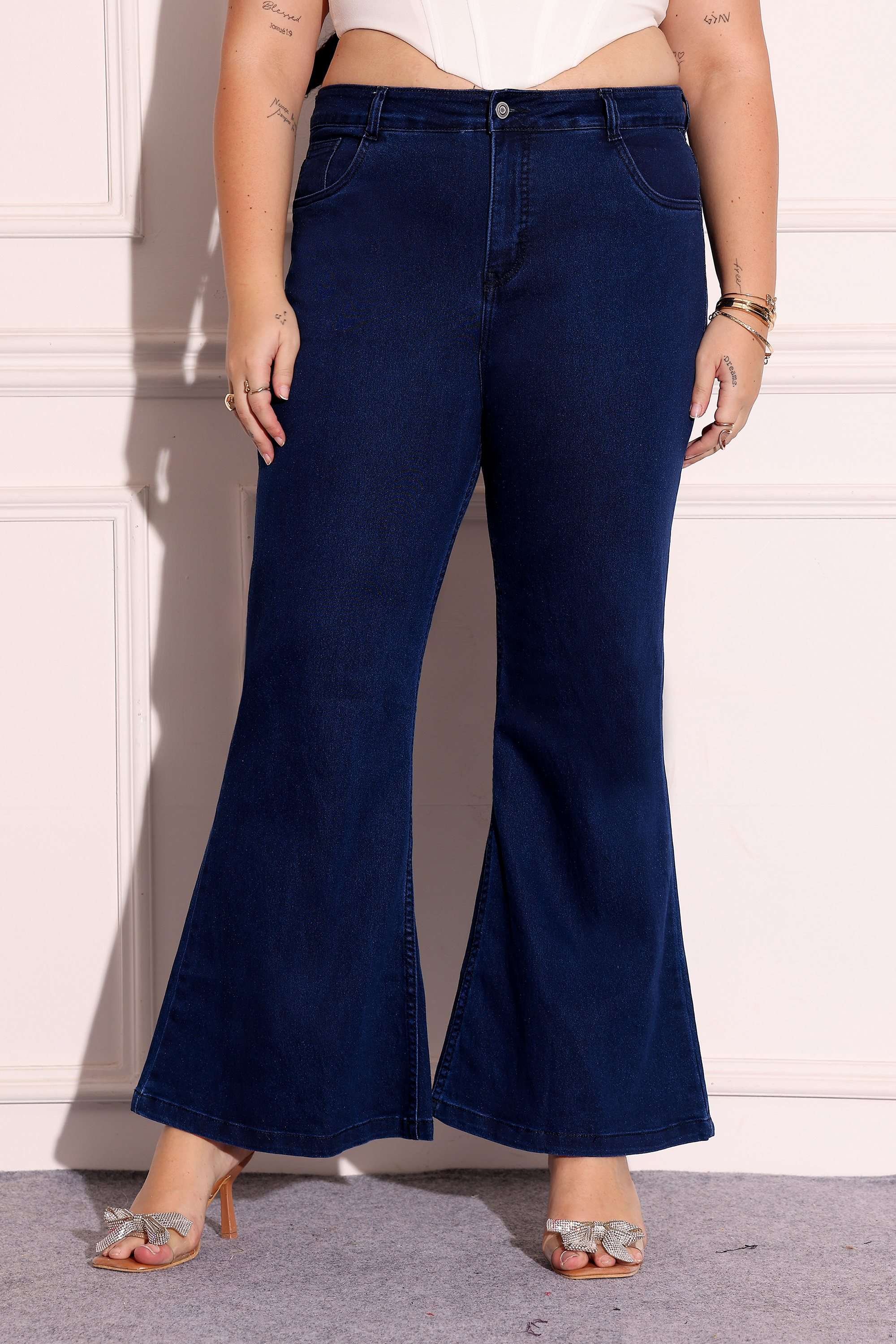 miss chase High Rise Denim Bootcut Fit Women Jeans-picture-24