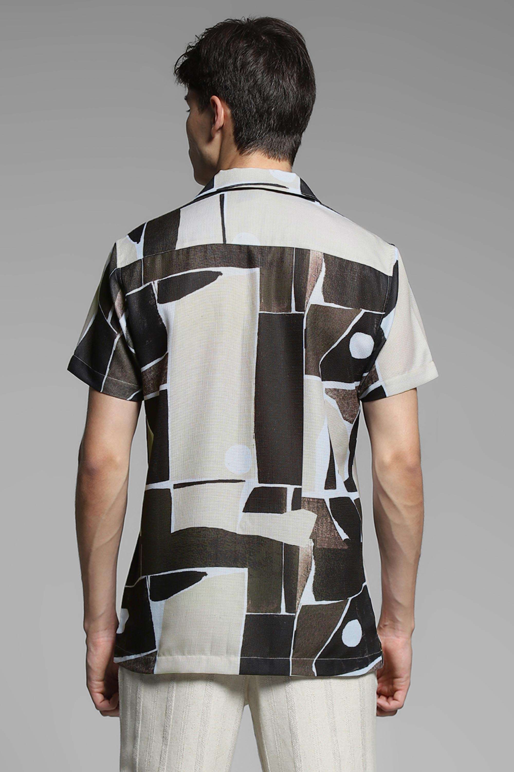 Solid-Cotton-Regular-Fit-Men-s-Casual-Shirt