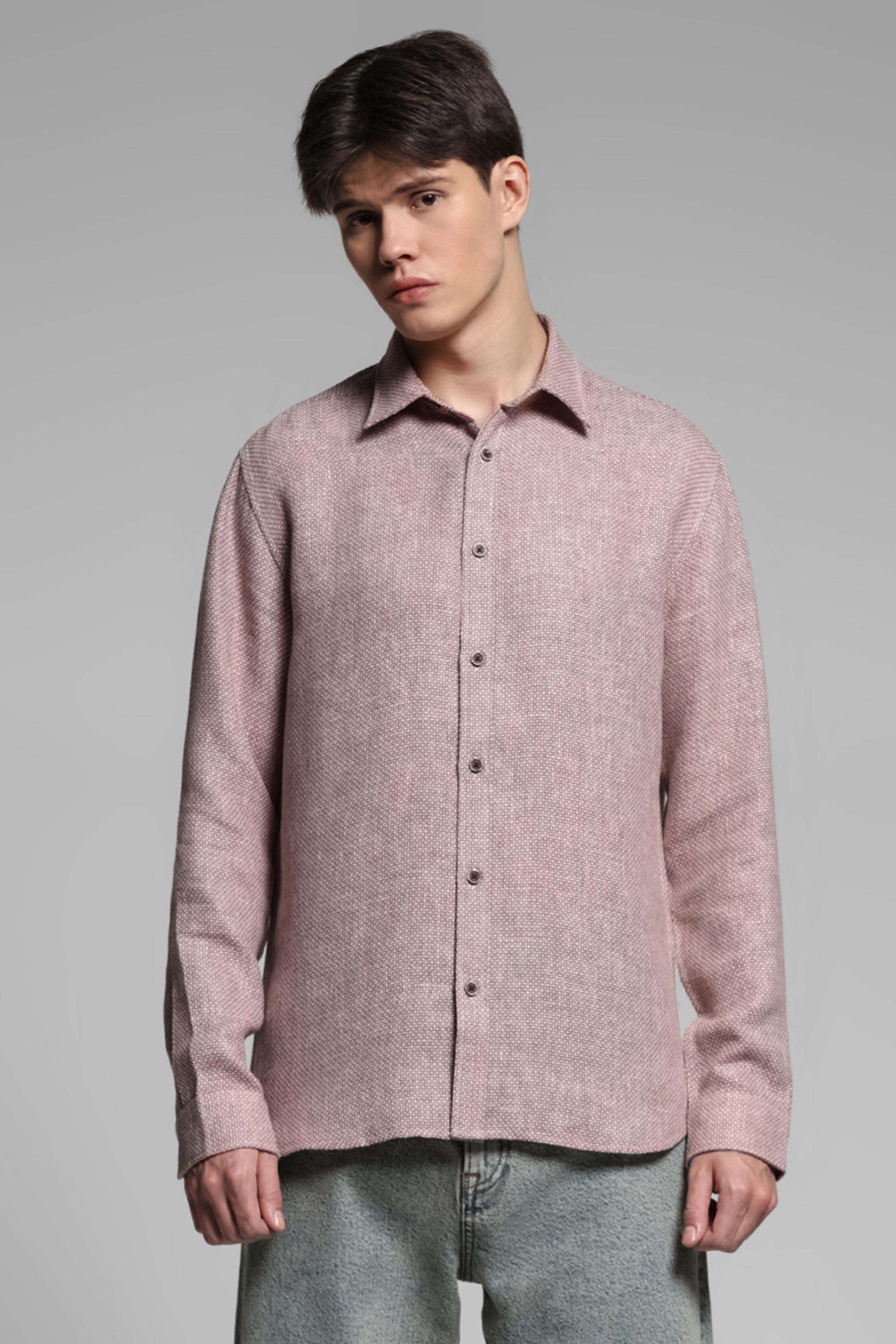 Solid-Cotton-Regular-Fit-Men-s-Casual-Shirt