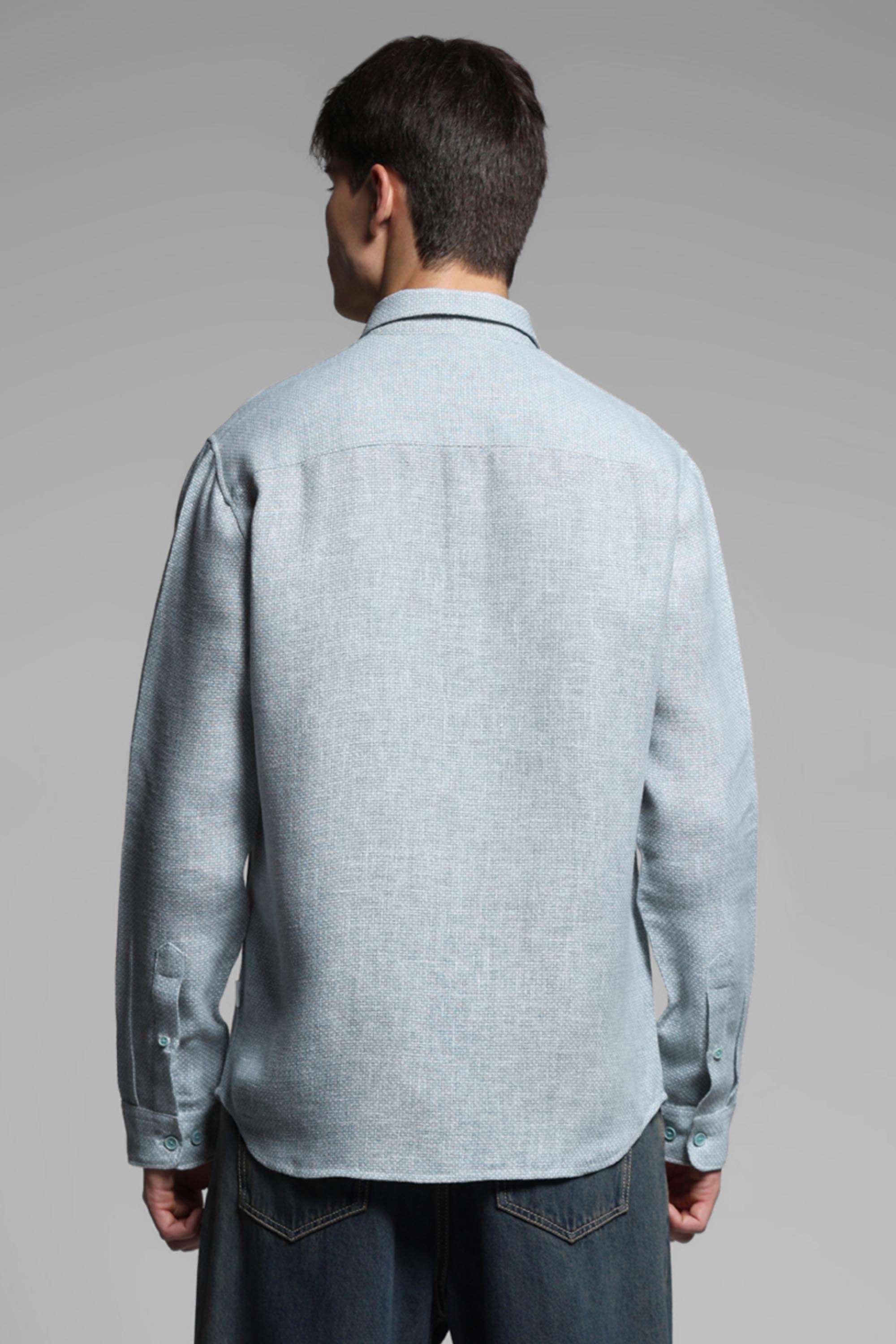 Solid-Cotton-Regular-Fit-Men-s-Casual-Shirt