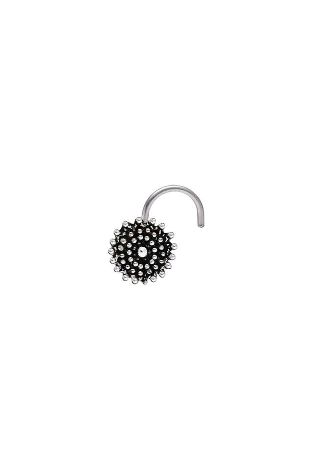 Cubic-Zirconia-Sterling-Silver-Wired-Ethnic-Nose-Pin