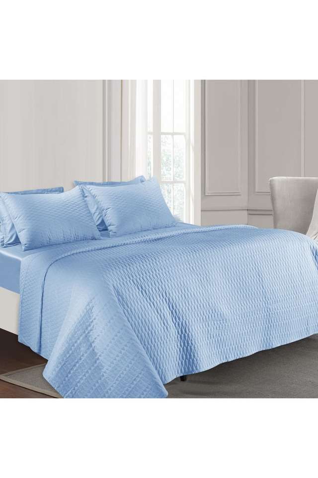 Crystal-Microfiber-Day-and-Night-Bedcover-for-Double-Bed-90-x-108-Inch---Celestial-Blue