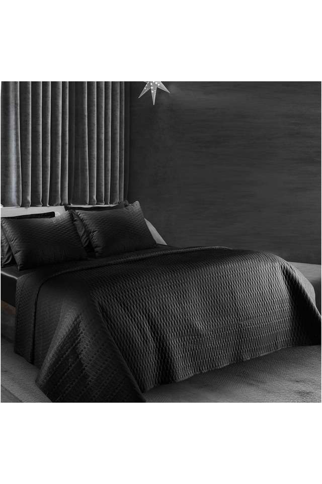 Crystal-Microfiber-Day-and-Night-Bedcover-for-Double-Bed-90x108-Inch---Moonless-Night