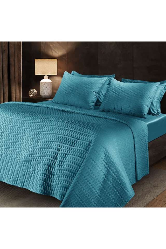 Crystal-Microfiber-Day-and-Night-Bedcover-for-Double-Bed-90-x-108-Inch---Pacific