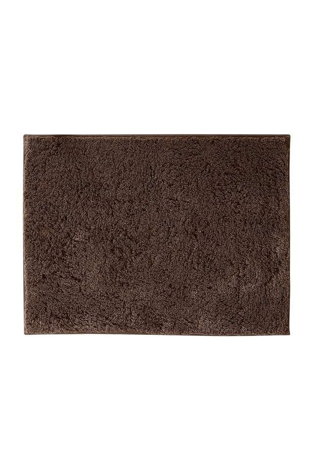 Anti-skid-Cotton-Bathmat-(L)70-x-(W)50-cm-Chocolate