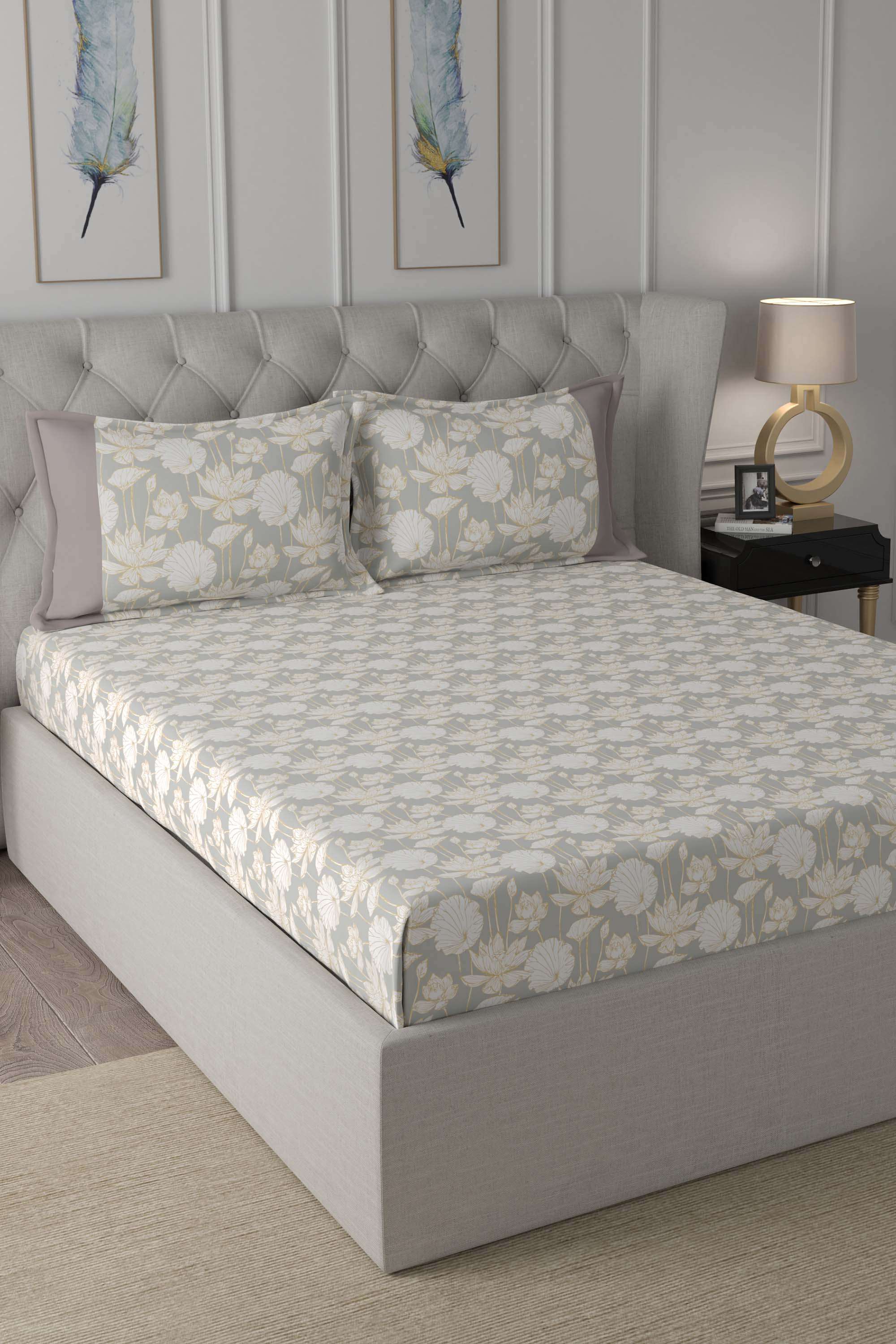 Backyard-Patio-Cotton-Abstract-200-TC-Single-Bedsheets