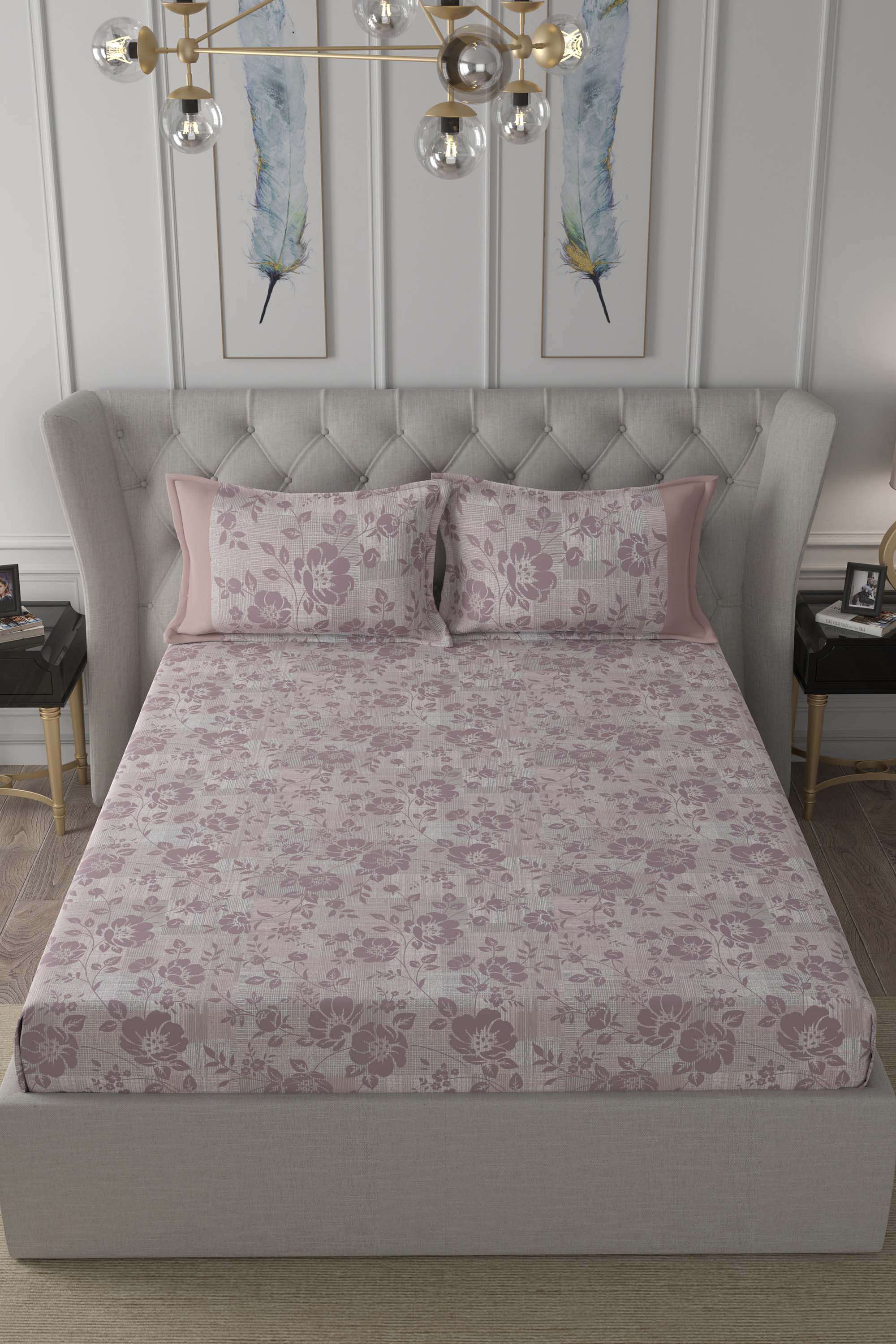 Backyard-Patio-Cotton-Floral-200-TC-Single-Bedsheets