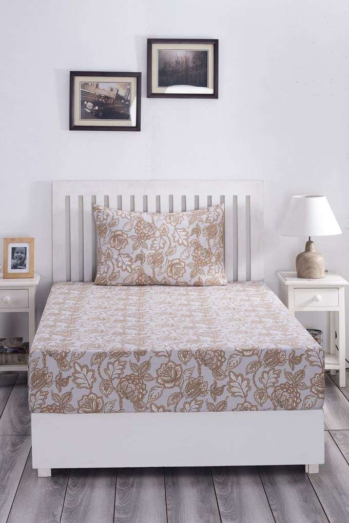 Hues-PBS-Nomad-Scuplt-Orlean-210-TC-Cotton-Neutral-Print-Single-Bed-Sheet-With-1-Pillow-Cover