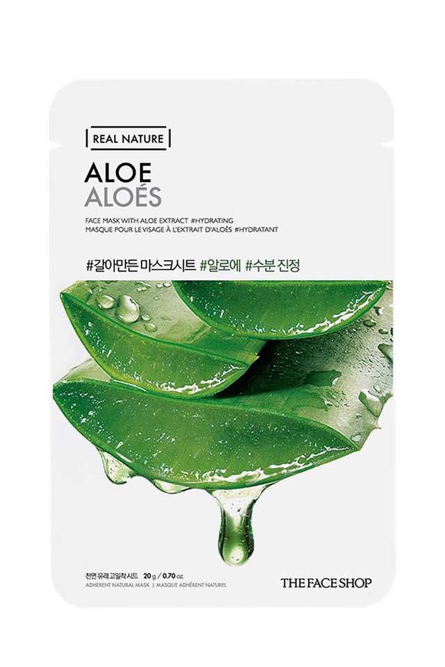 Real-Nature-Aloe-Face-Mask -20-gm