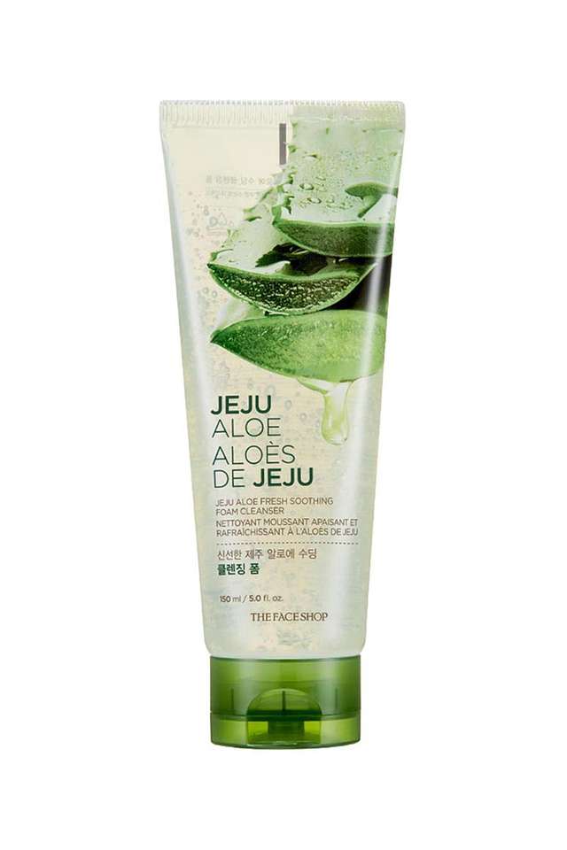 Jeju-Aloe-Fresh-Soothing-Foam-Cleanser -150-ml