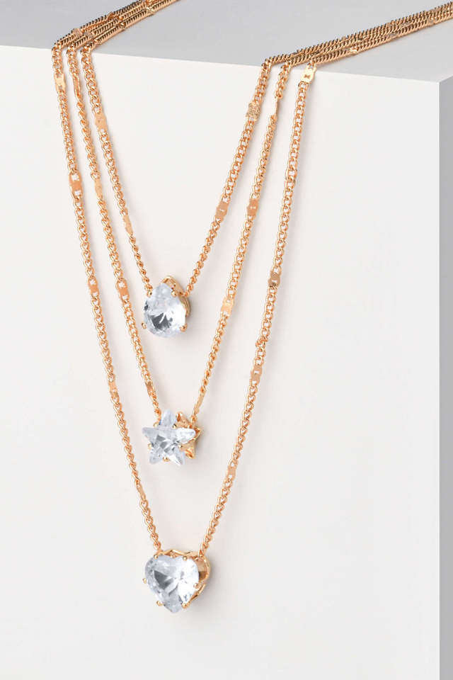 Cubic-Zirconia-Metal-Casual-Wear-Women-Necklaces