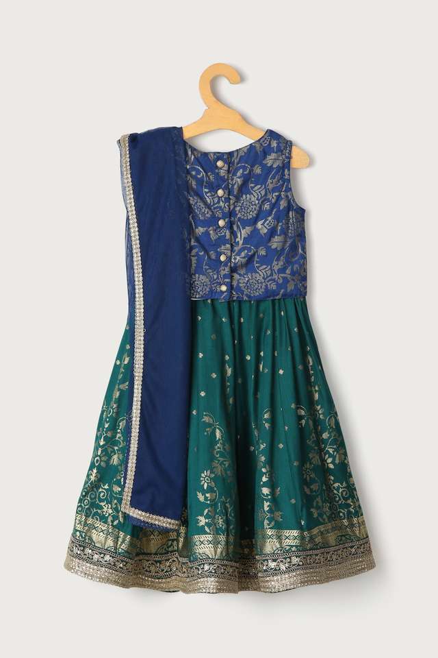 Printed-Silk-Regular-Fit-Girls-Ghagra-Choli-Dupatta-Set