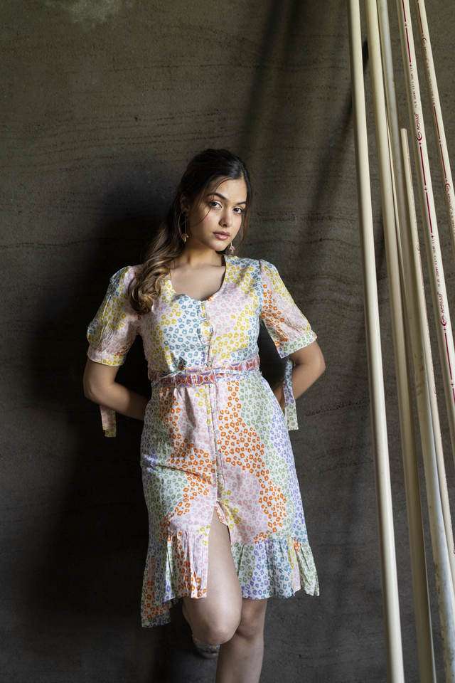 Printed Rayon Women Dress-image-48