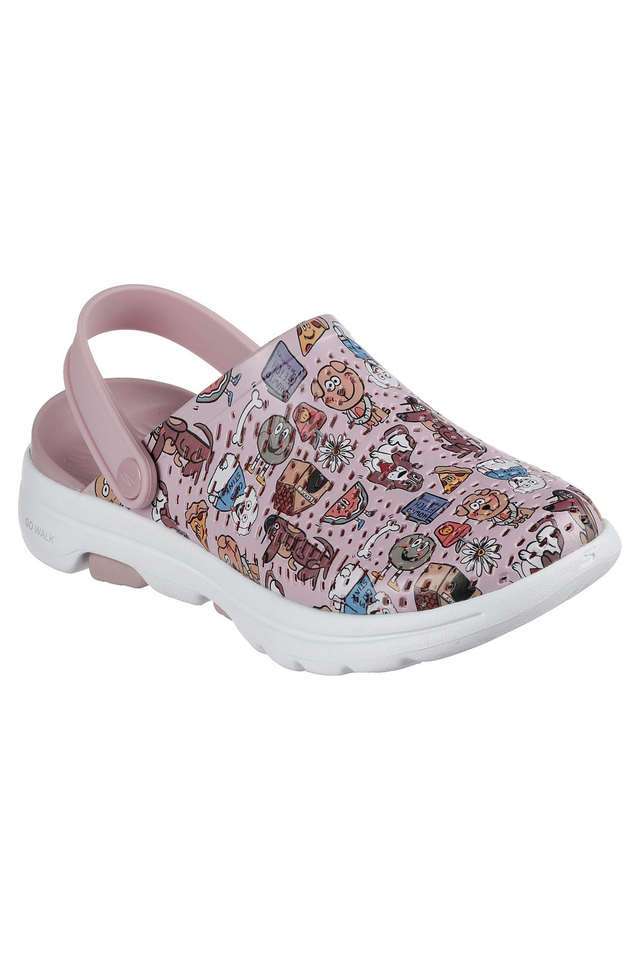 Buy Skechers Lavender Go Walk Foamies Pup Life EVA Slipon
