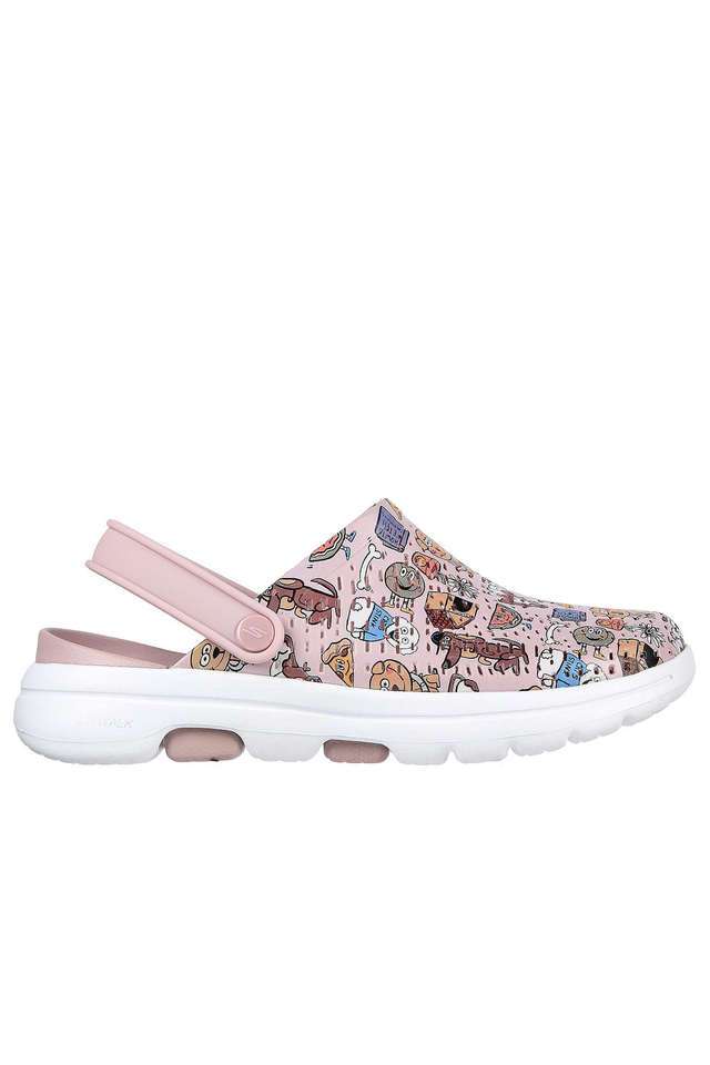 Buy Skechers Lavender Go Walk Foamies Pup Life EVA Slipon