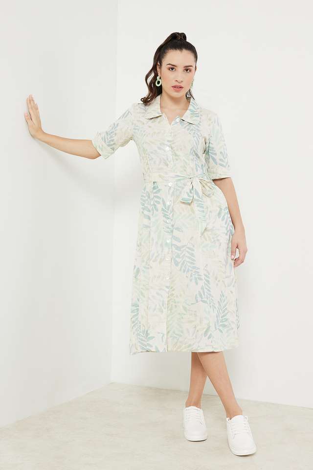 Printed-Cotton-Flex-Peter-Pan-Collar-Women-s-Ethnic-Dress