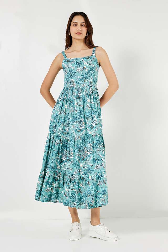 Printed-Square-Neck-Rayon-Women-s-Ethnic-Dress