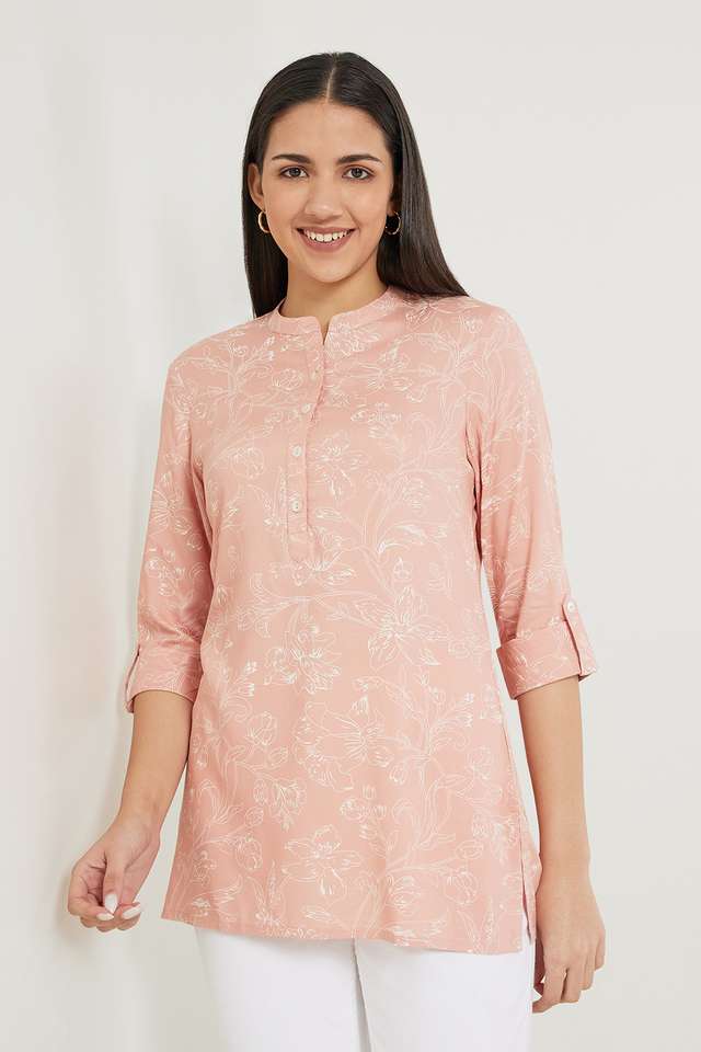 Printed-Rayon-Mandarin-Women-s-Tunic