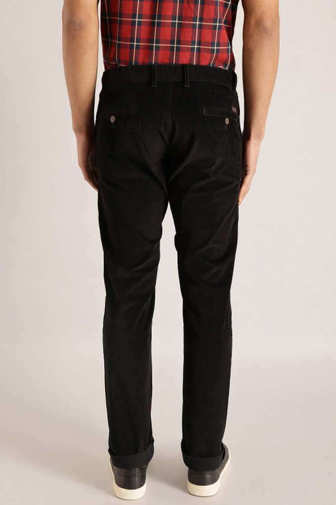 Solid-Cotton-Slim-Fit-Men-s-Casual-Trousers