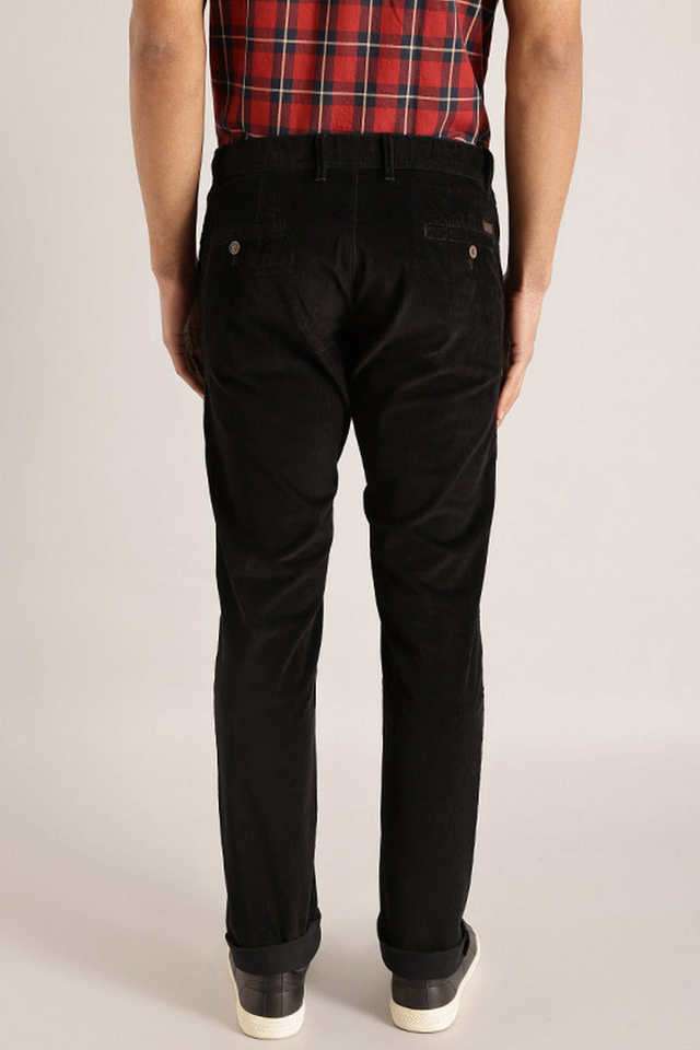 Solid-Cotton-Slim-Fit-Men-Casual-Wear-Trouser