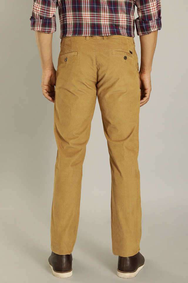 Solid-Cotton-Slim-Fit-Men-s-Casual-Trousers