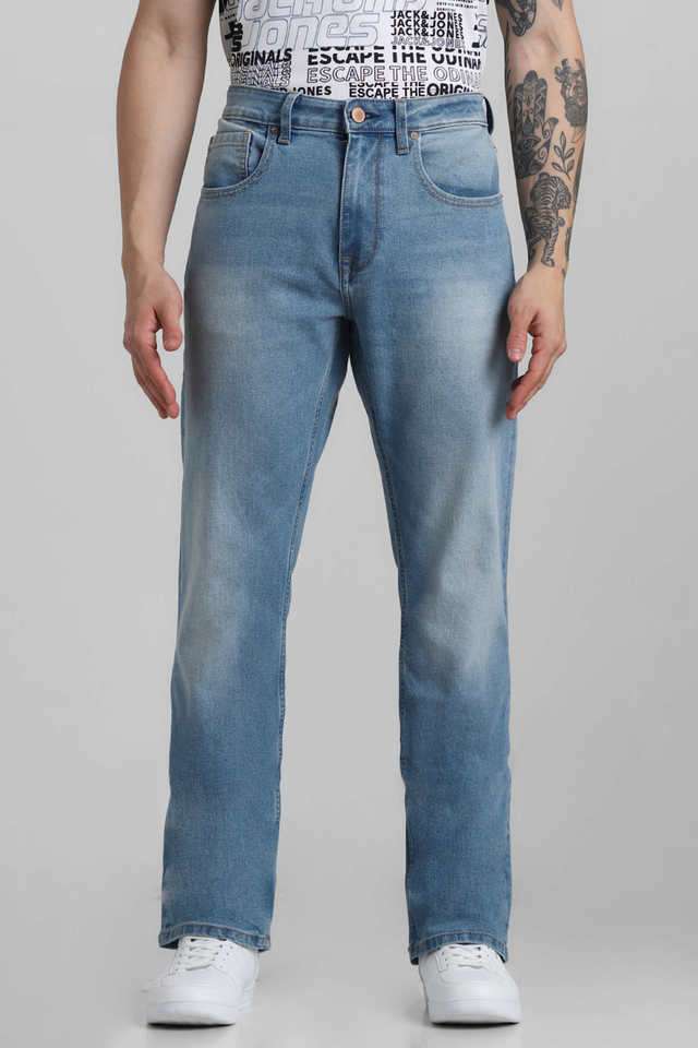 Light-Wash-Cotton-Slim-Fit-Men-s-Jeans