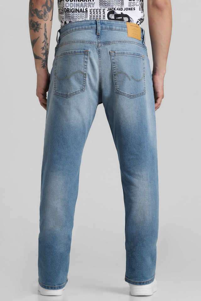 Light-Wash-Cotton-Slim-Fit-Men-s-Jeans