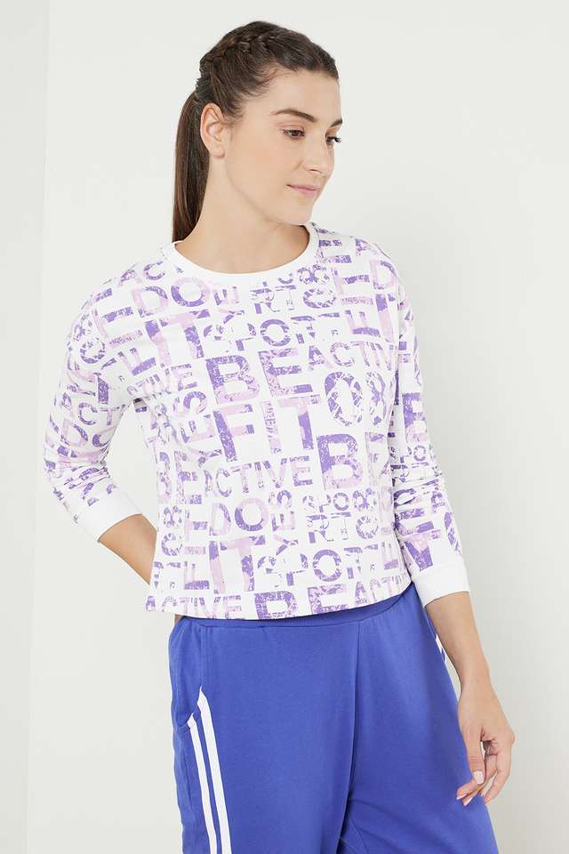 Typographic-Round-Neck-Cotton-Women-Sweatshirt