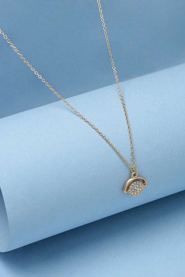 Gorgeous-White-Gold-Plated-Round-Shape-Cz-Stone-Studded-Daily-Wear-Charm-Necklace-For-Women