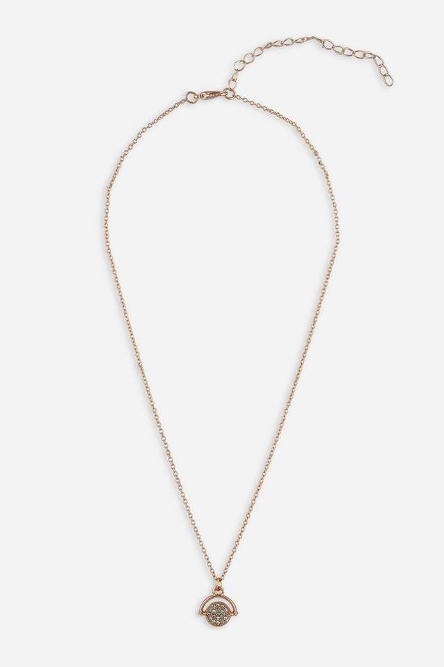 Gorgeous-White-Gold-Plated-Round-Shape-Cz-Stone-Studded-Daily-Wear-Charm-Necklace-For-Women