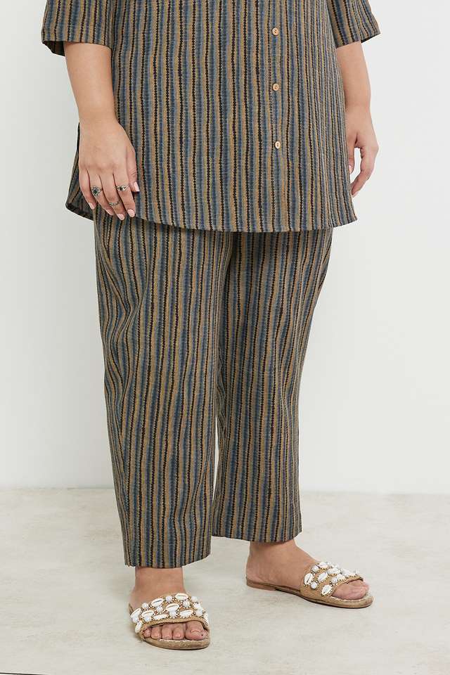 Plus-Size-Printed-Ankle-Length-Viscose-Blend-Women-s-Palazzo