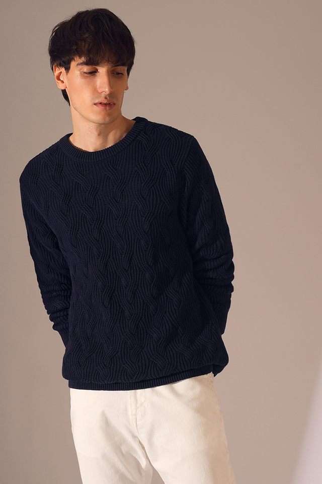 Solid-Cotton-Round-Neck-Men-s-Sweatshirt