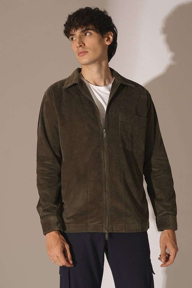 Solid-Cotton-Regular-Fit-Men-s-Casual-Wear-Jacket