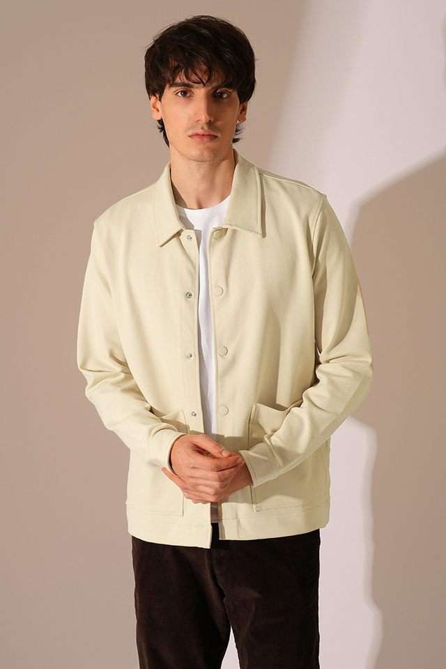 Solid-Cotton-Collared-Men-s-Sweatshirt