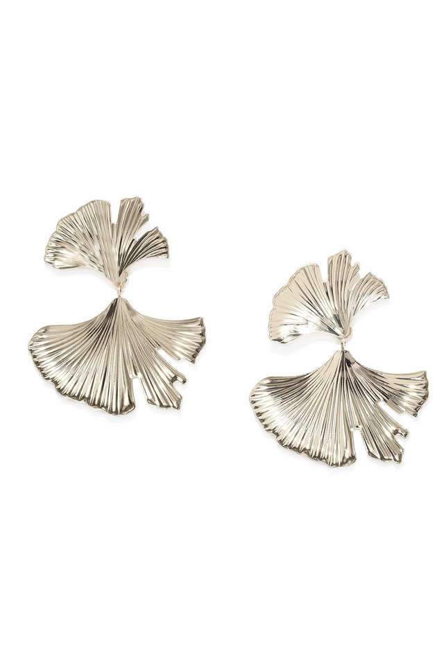 Alloy-Metal-Western-Push-Button-Clasp-Women-s-Earrings
