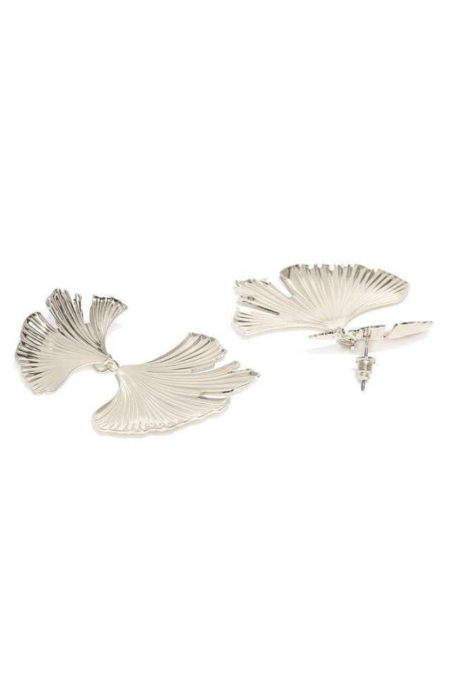 Alloy-Metal-Western-Push-Button-Clasp-Women-s-Earrings