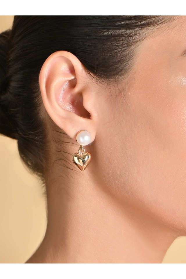 Alloy-Metal-Western-Push-Button-Clasp-Women-s-Earrings