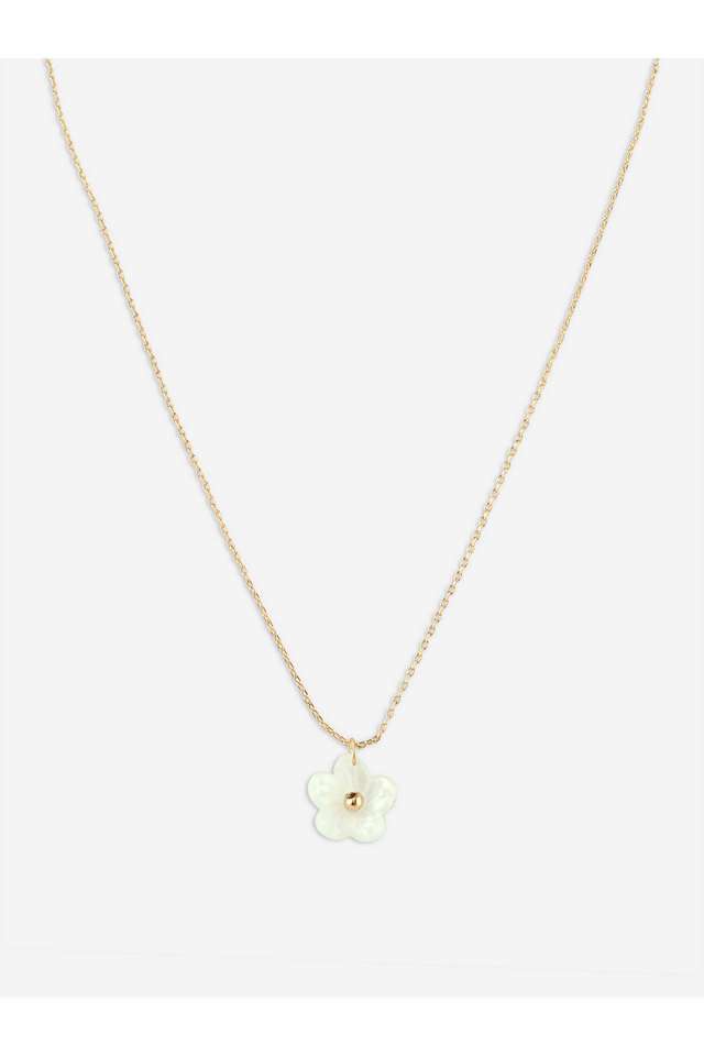 Gold-Plated-Floral-Pendant-Chain