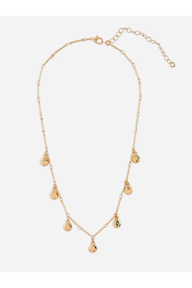 Gold-Plated-Choker-Necklace-For-Women