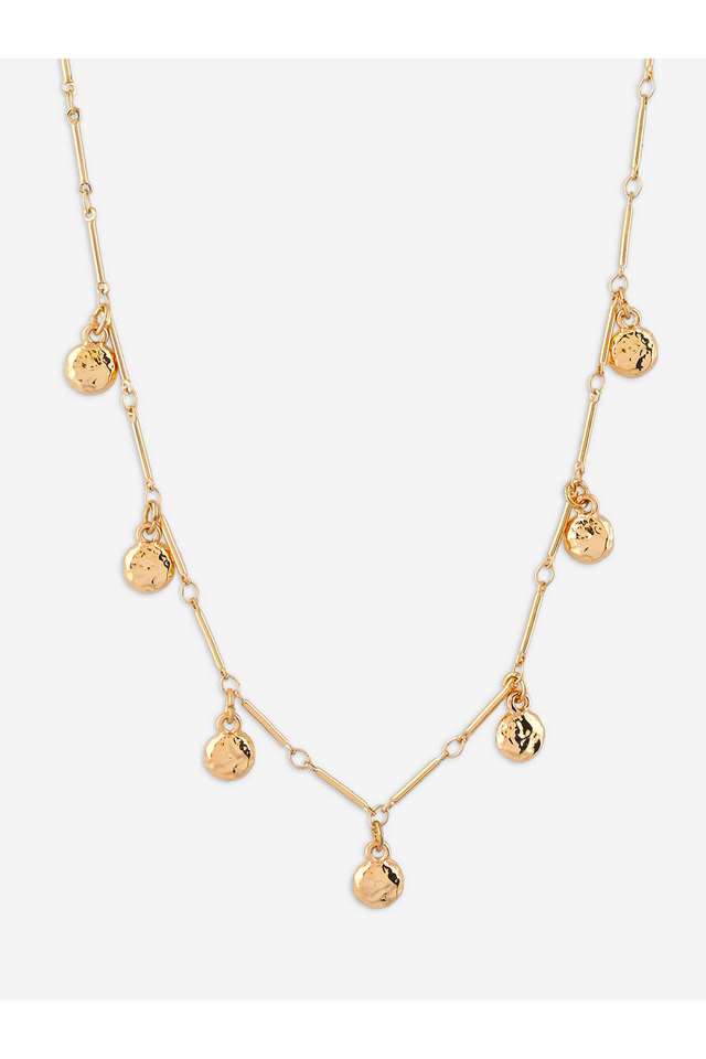 Gold-Plated-Choker-Necklace-For-Women