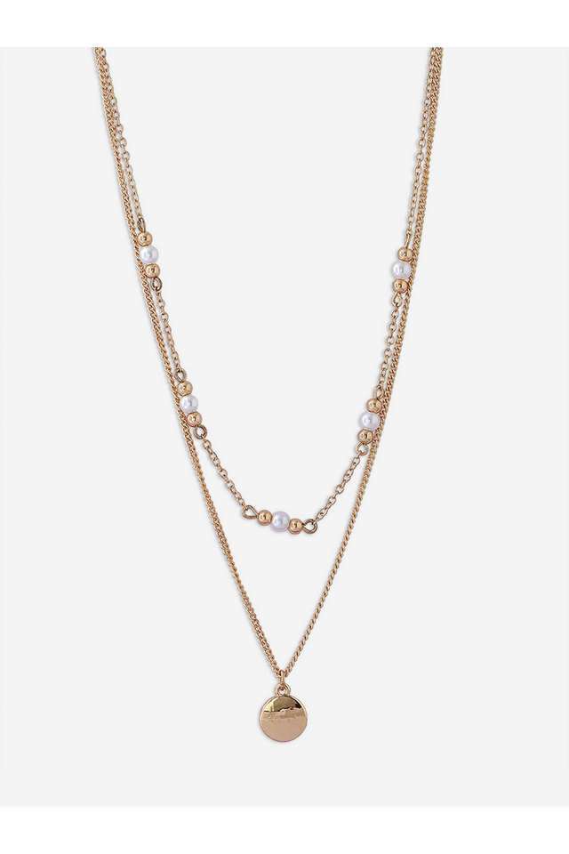 Alloy-Metal-Western-Push-Button-Clasp-Women-s-Necklaces