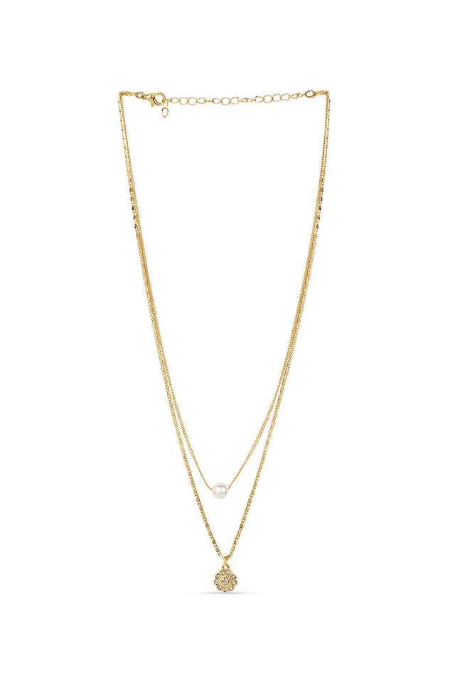 Alloy-Metal-Western-Push-Button-Clasp-Women-s-Necklaces