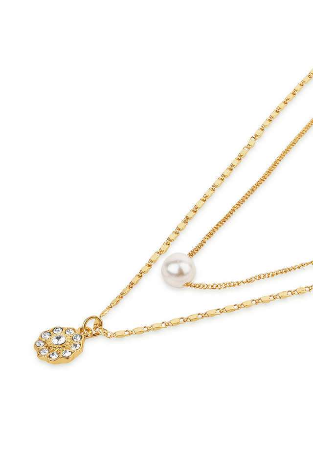 Alloy-Metal-Western-Push-Button-Clasp-Women-s-Necklaces